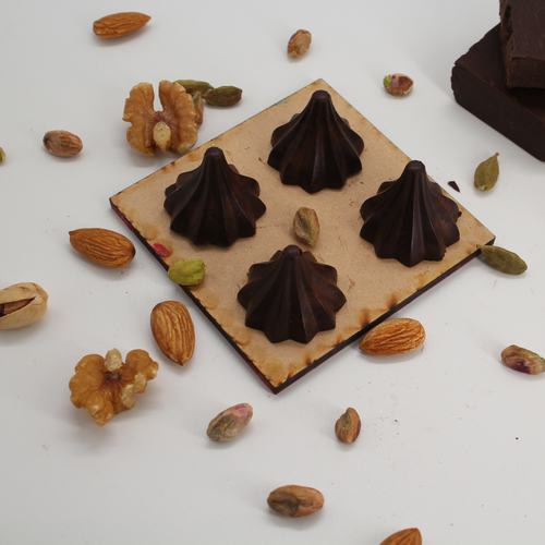 Dryfruit Chocolate Modak 1kg (Approx 80-85 pcs)