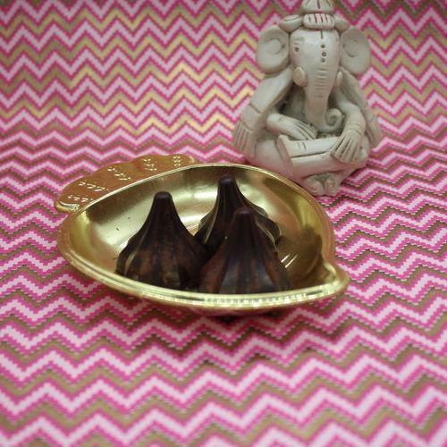Dark Chocolate Modak 1 kg (Approx 80 - 85 pcs)