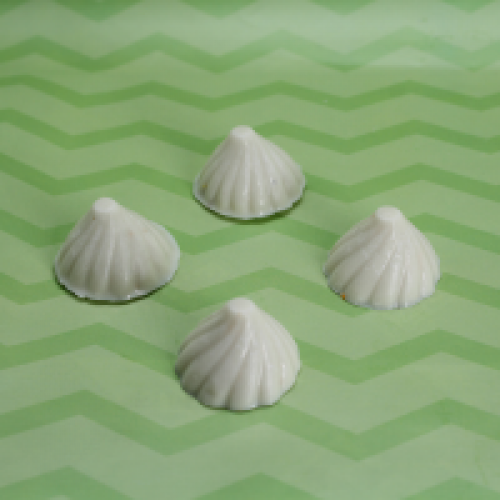 White Chocolate Modak 1 kg (Approx 80 - 85 pcs)