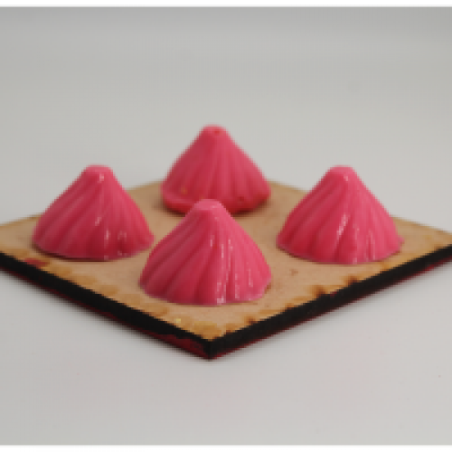 Strawberry Chocolate Modak 1 kg (Approx 80 - 85 pcs)
